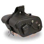 13" X 10" Black Pvc Cruiser Style Throw Over Saddlebags For Yamaha - USA23. Fixed Price $161.00.