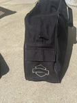 Black Luggage Liner For Stock Harley Davidson Touring Saddlebags. Fixed Price $35.00.