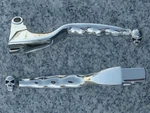 Yamaha V-star 650 1100 Classic Silverado Chrome Skull Front Brake Clutch Levers. Fixed Price $28.95.