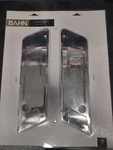 Kuryakyn Chrome Bahn Saddlebag Latch Covers 1993-2013 Harley Touring. Fixed Price $95.00.