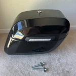 Right Viking Black Saddlebag Fits 2006 - 17 Harley Davidson Dyna Fxdb Street Bob. Fixed Price $69.99.