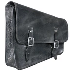 Hilason Top Grain Leather Motorcycle Bike Left Side Saddle Bag Rigid Flap Solo. Fixed Price $79.99.