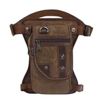 Men's Multi-purpose Canvas Drop Leg Bag Travel Waist Pack Motorcycle Hiking. Fixed Price $19.80.
