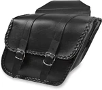 Willie & Max Luggage Braided Slant Saddlebags Black 58707-20. Fixed Price $221.09.
