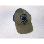 Harley-davidson Willie Skull Trucker Hat Olive Green Mesh Flexfit 99410-16VM. Fixed Price $25.49.