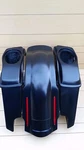 5"EXTENDED BAGS,6X9 Lids And Led Rear Fender For Harley Davidson 1996-2013. Fixed Price $522.50.