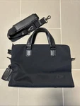 Tumi Harrison Seneca Black Slim Briefcase 66000D. Fixed Price $114.99.