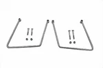 Chrome Saddlebag Support Set For Harley Davidson By V-twin. Fixed Price $39.44.
