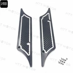 Black Edge Cut Billet Saddlebag Latch Cover For Harley Touring Hard Bags 93-13. Fixed Price $20.31.