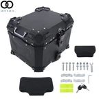 Us 45L Motorcycle Top Box With Safety Lock Waterproof Trunk Luggage Storage Case. Fixed Price $74.71.