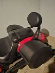 Short Fixed Mount Passenger Backrest Sissy Bar & Pad 4 Yamaha Raider Scl. Fixed Price $171.00.