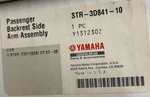 Yamaha Chrome Passenger Backrest Sidearms V-star 1300 STR-3D841-10-00. Fixed Price $184.99.