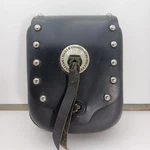 Harley Davidson Leather Studded Motorcycle Saddle Bag 52998-98 Vintage 2004. Fixed Price $21.00.