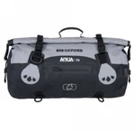 Waterproof Motorcycle Luggage Oxford Aqua T-70 Roll Top Bag Black / Grey. Fixed Price $94.00.