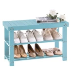 Shoe Rack For Entryway, 3-TIER Bench Front Indoor Entrance, Sma.... Fixed Price $75.56.