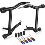 1997-2008 Saddlebag Guards Tip-over Crash Bars Rails Rear Support B.... Fixed Price $231.67.