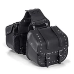 Diamond Plate 2 Piece Motorcycle Saddlebag Set, Heavy Duty Waterproof Pvc Wit.... Fixed Price $105.83.