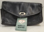 New Diamond Plate Genuine Buffalo Leather Windshield Bag. Fixed Price $17.99.