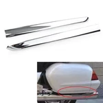 Chrome Color Left Right Saddlebag Mouldings For Honda Goldwing GL1800 2001-11. Fixed Price $33.37.