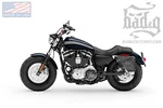 Harley Sportster Left Side Leather Solo Saddlebag - SL04 Bad&g Customs. Fixed Price $179.95.