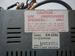 Oem Honda GL1100 Goldwing Radio Amplifier Unit EH-124U. Fixed Price $95.00.