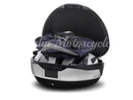 Shad SH48 Motorcycle Top Box Black/dark Grey Inc Backrest And Carbon Cover. Fixed Price $303.59.
