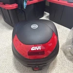 Givi Motorcycle Scooter Rear Back Luggage Box Trunk Storage Compartment. Fixed Price $115.00.