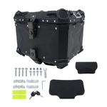 Motorcycle Waterproof Trunk Luggage Storage Case With Safety Lock Top Box 45L. Fixed Price $69.68.