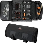 Kemimoto Motorcycle Tool Bag - Handlebar Kit Roll Up Organizer With Elastic Loop. Fixed Price $45.85.