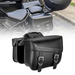 30L Pu Leather Motorcycle Saddlebags Luggage For Sportster Softail Dyna. Fixed Price $79.89.