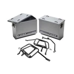 Tusk Panniers With Racks V2 Large Silver For Honda CRF450L CRF450RL. Fixed Price $558.82.