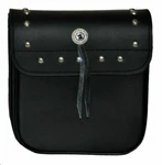 Motorcycle Hold Luggage Small Studded Sissy Bar Bag By Vance Leather. Fixed Price $45.95.