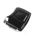 Black Razor Pak W Old Latch & Backrest For Harley Touring Models 1994-2013. Fixed Price $178.95.