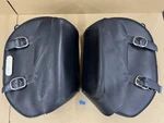 Genuine Harley-davidson Softail Detachable Leather Saddlebags 88252-07 88253-07. Fixed Price $224.00.