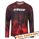 Uswe 80951011400106 Rok Off-road Air Jersey Adult Flame Red Large. Fixed Price $54.70.