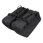 Black Saddlebag Liners Travel Tour Pack For Harley Dyna Wide Super Glide Fxd. Fixed Price $38.98.