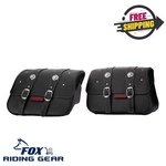 Open Box -2015-2024 Genuine Oem Indian Scout Leather Saddlebags Black. Fixed Price $1049.99.
