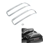Chrome Saddlebags Lid Top Rails Trim Rack Guard Fit For Harley Touring 2014-2024. Fixed Price $69.99.