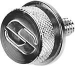 Saddlemen Seat Mounting Knob 1/4"-28 Chrome. Fixed Price $13.57.