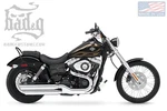 Harley Dyna Square Battery Cover Bag Genuine Leather - DBB02 Bad&g Customs. Fixed Price $109.95.