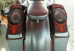 Fiberglass Harley Davidson Ultra Glide Saddlebag Bagger 6X9 Speaker Lids Touring. Fixed Price $135.00.