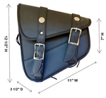 Single Sided Swing Arm Solo Bag For Harley Softail Heritage Deluxe Deuce - DDA5. Fixed Price $76.84.