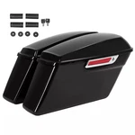 Vivid Black Hard Bags For Harley Touring Road Glide 1993-2013. Fixed Price $176.14.