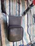 1985 Suzuki VS750 Rear Backrest 46200-38811-000. Fixed Price $72.79.