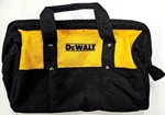 1) Dewalt Tool Bag Case 15" X 10 9 Canvas For 20V Drill, Battery, Pocket Rails. Fixed Price $17.97.