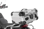 Touratech Luggage Rack With 25L Zega Evo Top Box & Locks - Silver. Fixed Price $896.39.