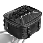 Vevor Motorcycle Tail Bag Expandable Rear Seat Luggage Storage Backpack 22-34. Fixed Price $41.90.