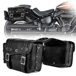 Motorcycle Saddle Bags Side Tool Luggage For Harley Dyna Bad Boy Cross Bones. Fixed Price $59.95.