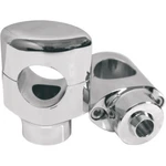Chrome 1.5" Rise, 1.25" Mount, La Chopper Rigid Risers For Harley Springer. Fixed Price $228.95.