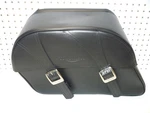 Triumph 16 20 Bonneville Left Side Leather Pannier Oem. Fixed Price $249.99.